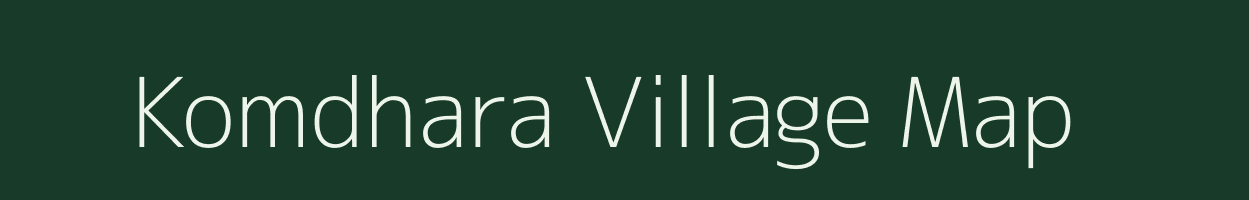 Komdhara village map in West Bengal