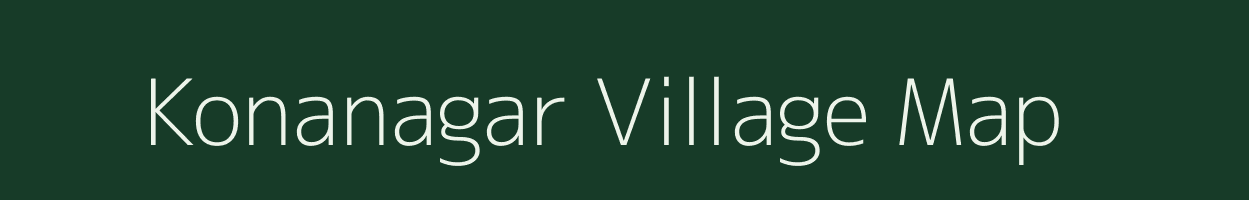 Konanagar village map in West Bengal