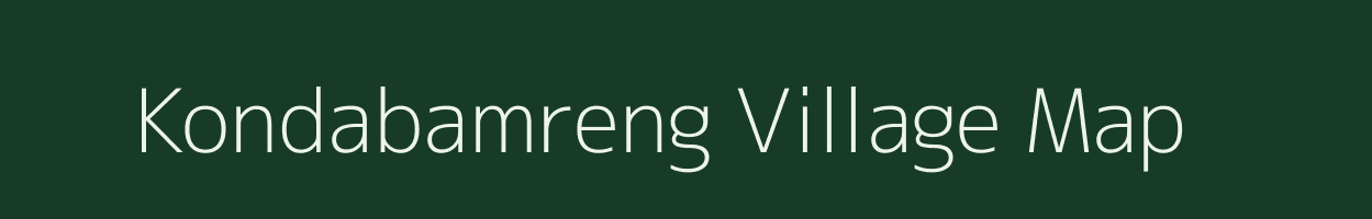 Kondabamreng village map in Odisha
