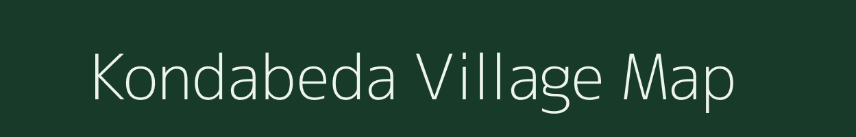 Kondabeda village map in Chhattisgarh