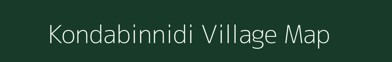Kondabinnidi village map in Andhra Pradesh