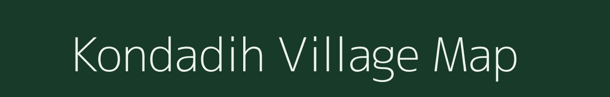 Kondadih village map in Jharkhand