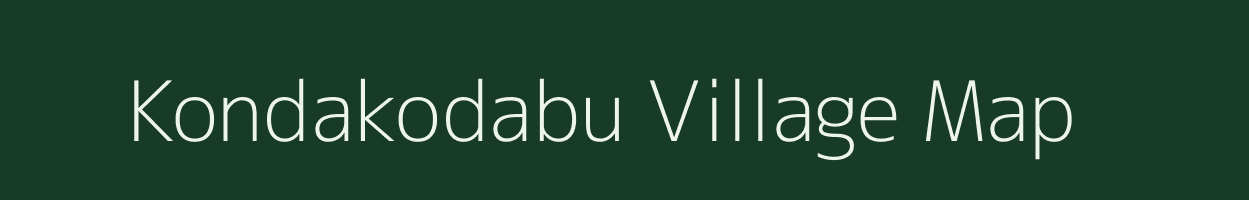 Kondakodabu village map in Andhra Pradesh