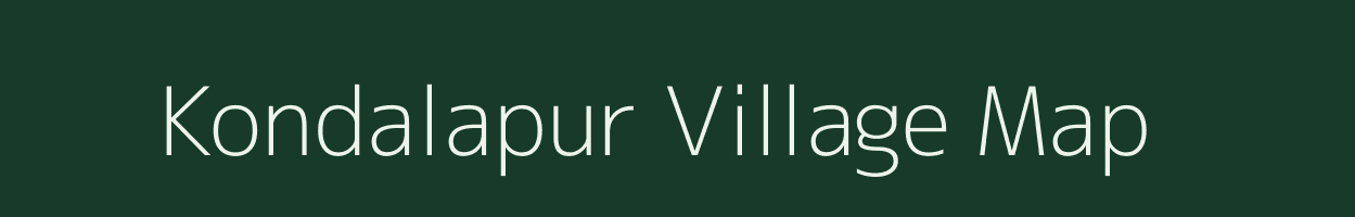 Kondalapur village map in Maharashtra