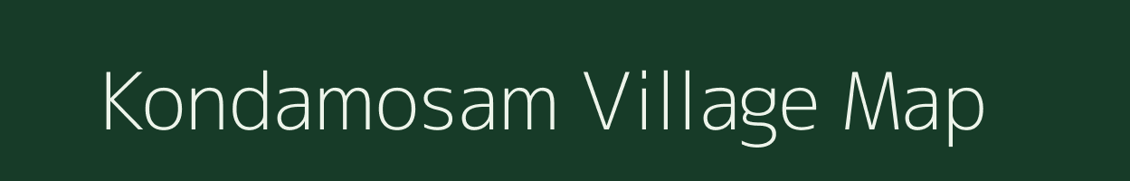 Kondamosam village map in Chhattisgarh