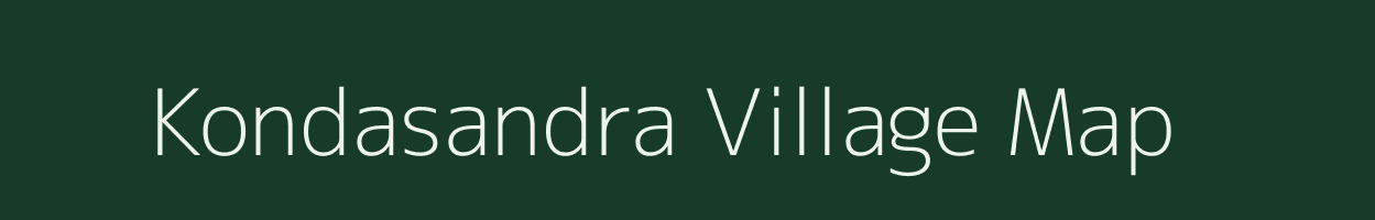 Kondasandra village map in Karnataka