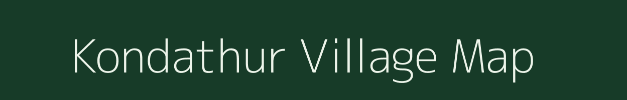 Kondathur village map in Tamil Nadu