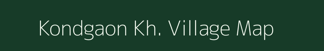 Kondgaon Kh. village map in Maharashtra