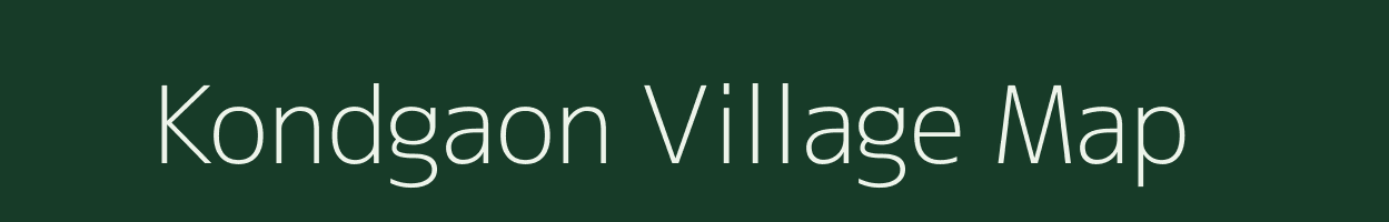 Kondgaon village map in Maharashtra