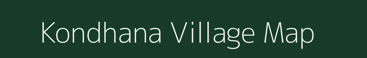 Kondhana village map in Maharashtra