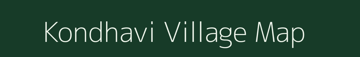 Kondhavi village map in Maharashtra