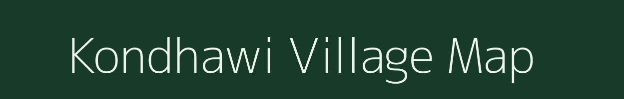 Kondhawi village map in Maharashtra