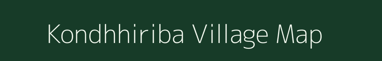 Kondhhiriba village map in Odisha