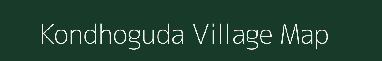 Kondhoguda village map in Odisha