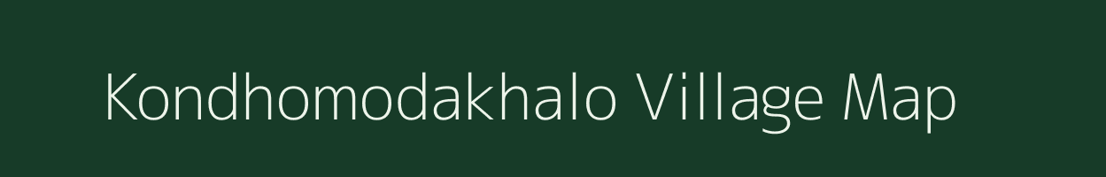 Kondhomodakhalo village map in Odisha