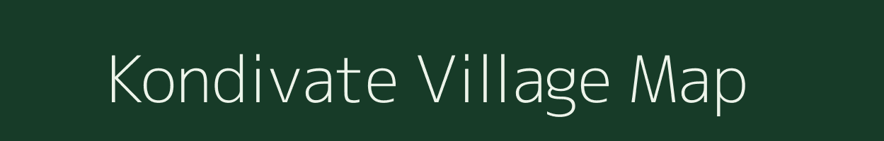 Kondivate village map in Maharashtra