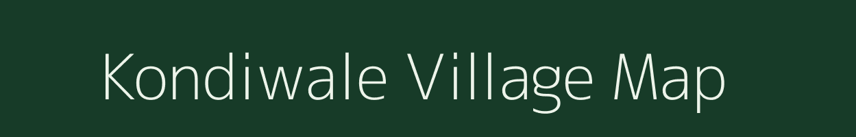 Kondiwale village map in Maharashtra