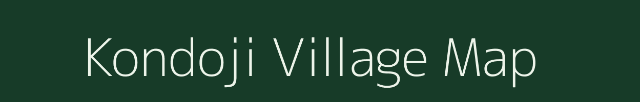 Kondoji village map in Karnataka