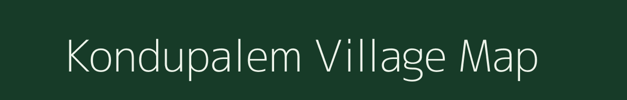 Kondupalem village map in Andhra Pradesh