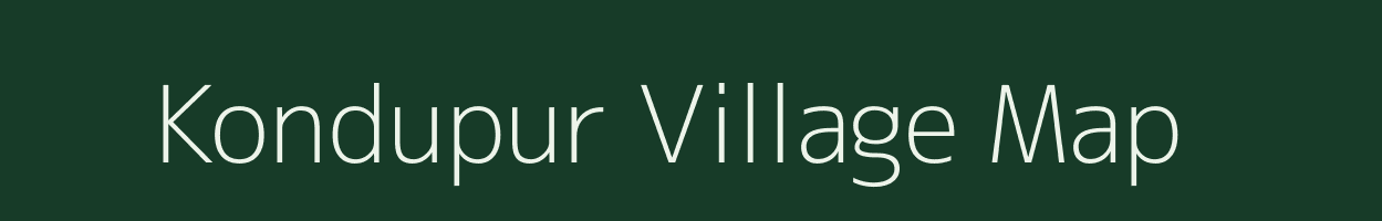 Kondupur village map in Uttar Pradesh