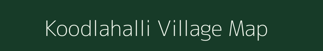 Koodlahalli village map in Karnataka