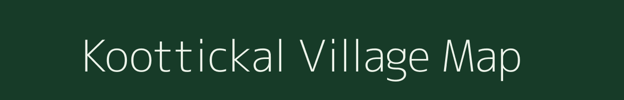 Koottickal village map in Kerala