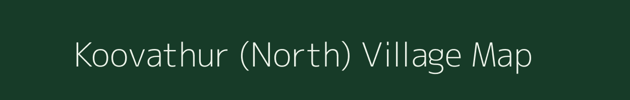 Koovathur (North) village map in Tamil Nadu