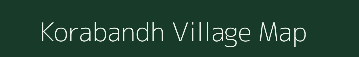 Korabandh village map in Jharkhand