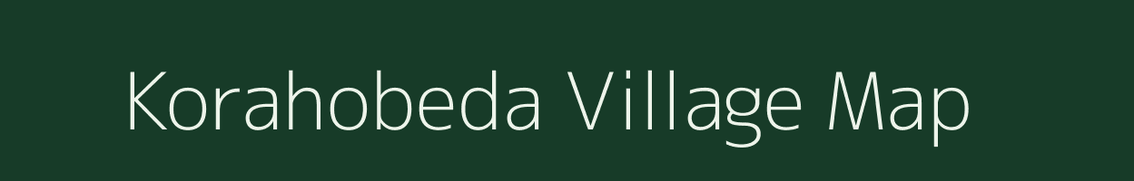 Korahobeda village map in Chhattisgarh