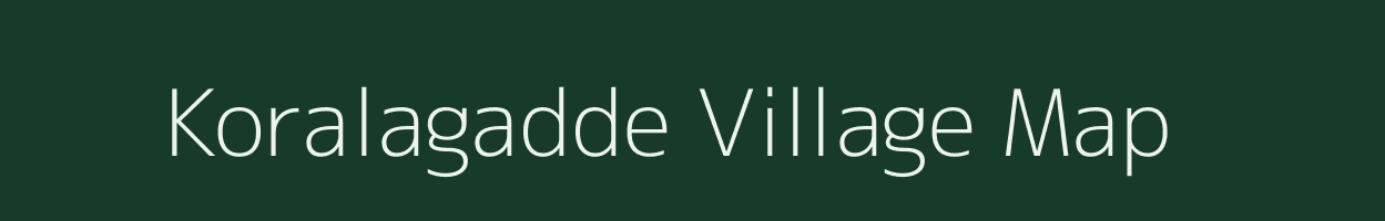 Koralagadde village map in Karnataka