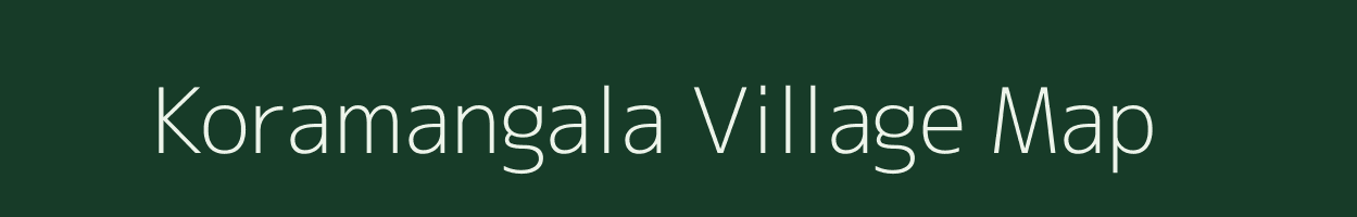 Koramangala village map in Karnataka