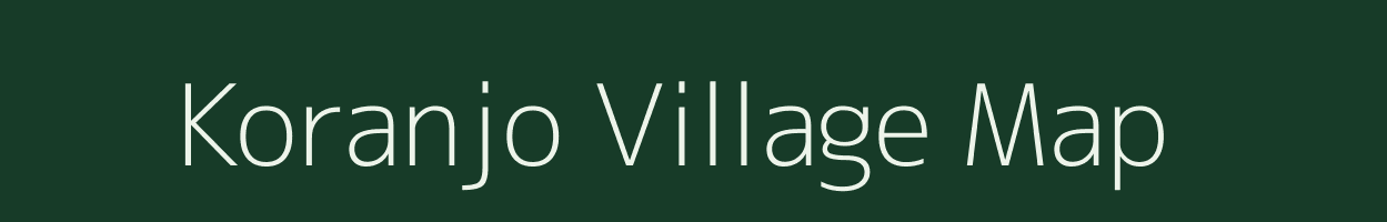 Koranjo village map in Jharkhand