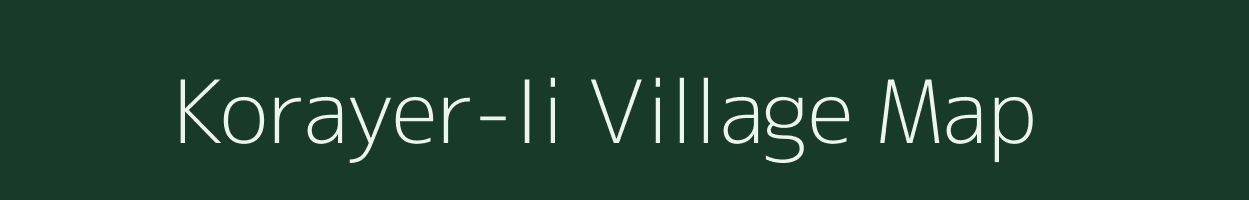 Korayer-Ii village map in Arunachal Pradesh