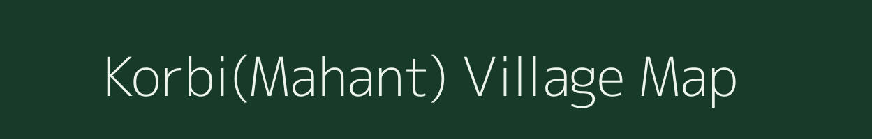 Korbi(Mahant) village map in Chhattisgarh