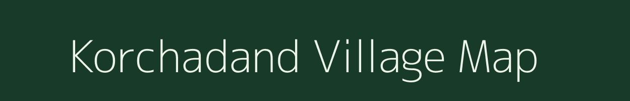 Korchadand village map in Chhattisgarh