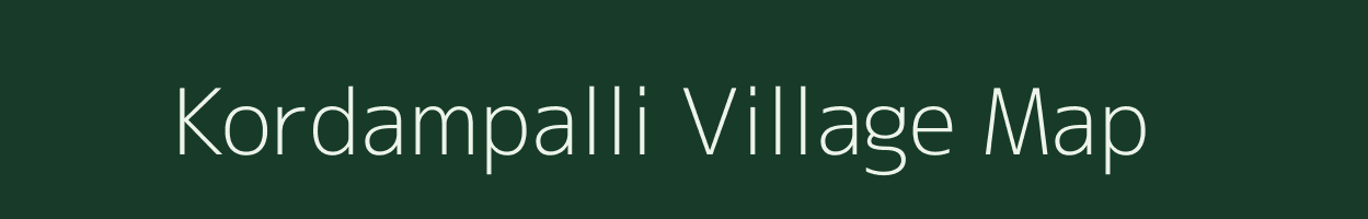 Kordampalli village map in Karnataka