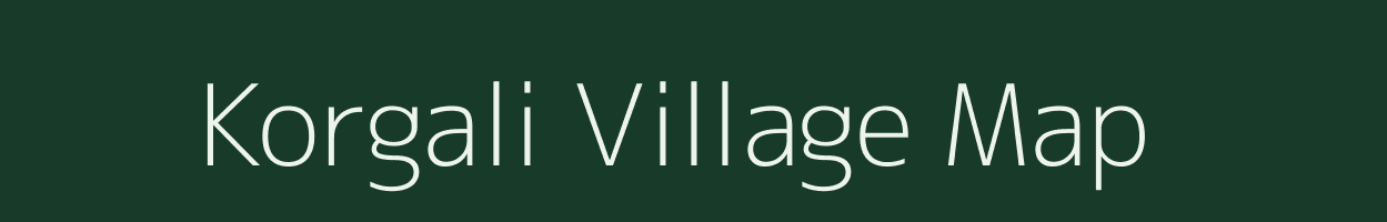 Korgali village map in Chhattisgarh