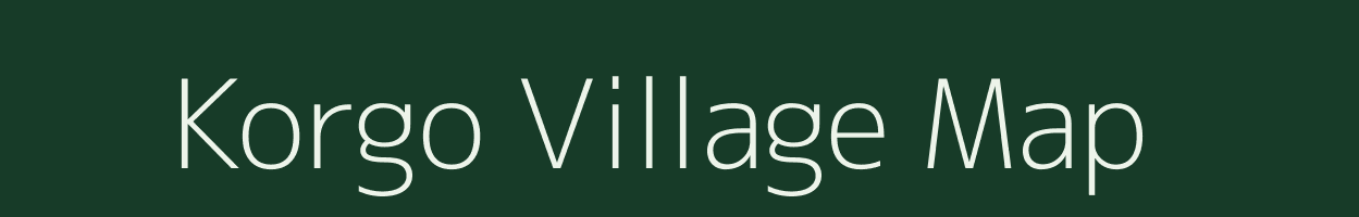 Korgo village map in Jharkhand