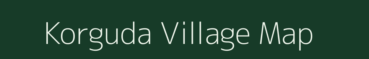 Korguda village map in Chhattisgarh