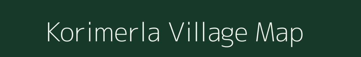 Korimerla village map in Andhra Pradesh