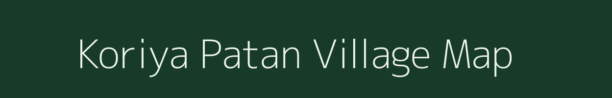 Koriya Patan village map in Rajasthan