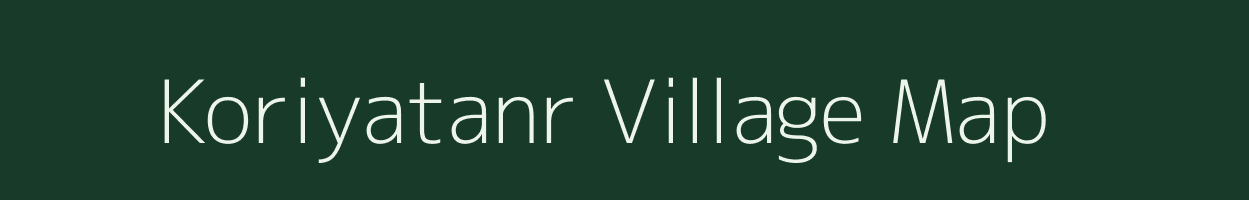 Koriyatanr village map in Jharkhand