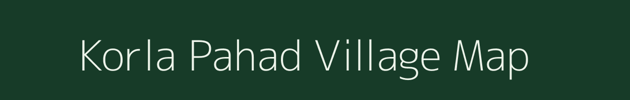 Korla Pahad village map in Andhra Pradesh