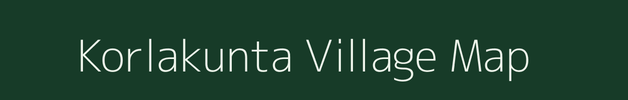 Korlakunta village map in Andhra Pradesh