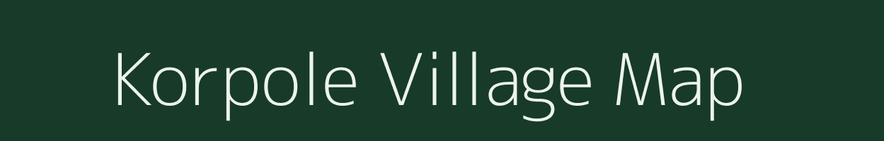 Korpole village map in Andhra Pradesh