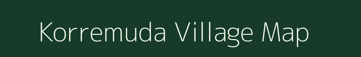 Korremuda village map in Chhattisgarh