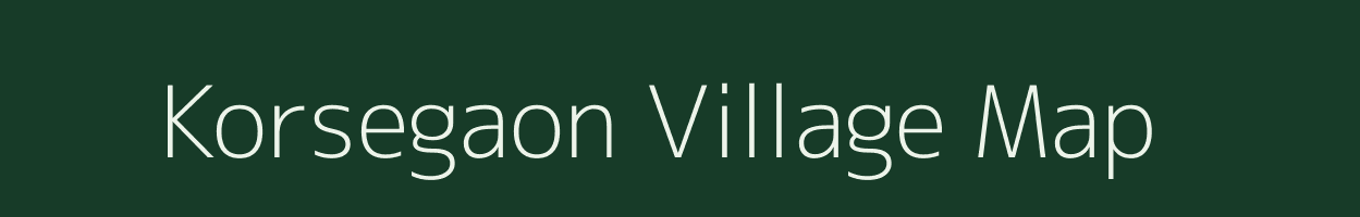 Korsegaon village map in Maharashtra