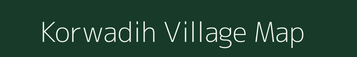 Korwadih village map in Jharkhand