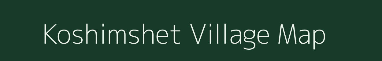 Koshimshet village map in Maharashtra