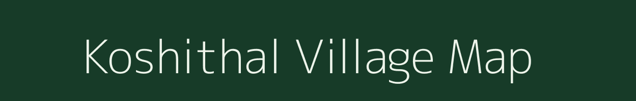 Koshithal village map in Rajasthan